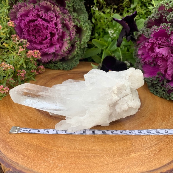 RAW QUARTZ CRYSTAL CLUSTER POINTS - Picture 5 of 6